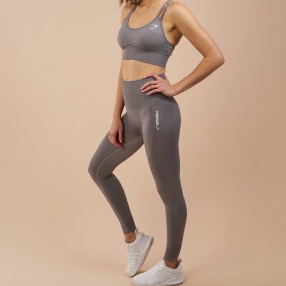 Gymshark Original Seamless Leggings (Grey)